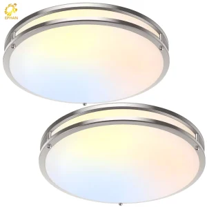 Led Ceiling Light Trending Products Double Ring Ceiling Lamps 12w 18w 24w Round Led Panel Lamp for Ceiling Light