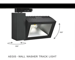 Led Downlight Cri 90 Rotatable 355deg 90ra 40w Clothes Shop Retail Commercial Lighting Dc36v Wall Washer Track