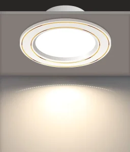 Led Downlight Embedded Spotlights Household Living Room Indoor Lighting Ceiling Downlight