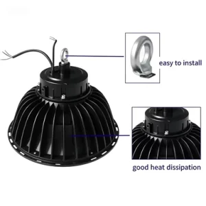 Led Highbay Industrial Fixture US Warehouse 150W 200W 300W 400W 500W Garage Factory UFO Led Ceiling Lamp High Bay Light
