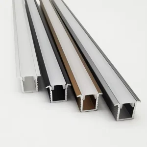 Led Light Bar Aluminum Profile Extruded Led Profile Recessed in Aluminum Led Profile Light for Led Strips