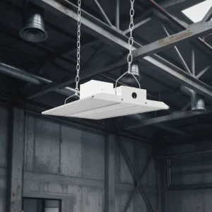 Led Linear High Bay Light CE ETL Approved 100W-400W High Lumen Output Work Shop Exhibition Light 0-10V Dimmable