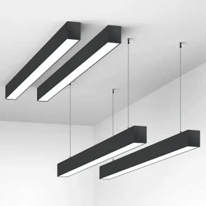 Led Linear Light Modern Aluminum Office Supermarket 2ft 3ft 4ft 5ft Linkable Linear Light