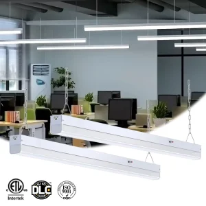 Led Linear Strip Light 4FT 120 277V Motion Sensor Suspended for Office Retail Store Modern Commercial Indoor Architectural Slim
