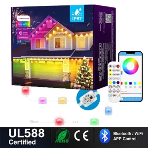 Led Point Light DC24V Ip67 RGB/RGB+IC Outdoor Permanent Christmas Holiday Lights Soffit Light