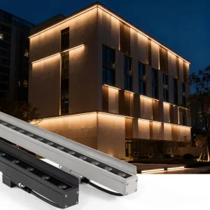 Led Polishing Spotlight Eyebrow Exterior Building Lighting Boarder Architectural Horizontal Lighting Outdoor Wall Washer Light