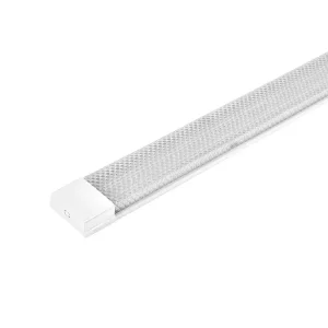 Led Purification Light With Crystal Cover Batten Tube Prismatic Diffuser Led Linear Light 60w 80w 100w