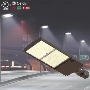 Led Street Light 150W 200W 240W 300W 500W CE UL 160LM Remote Control PIR Motion Sensor Area Parking Lot Shoebox Street Light