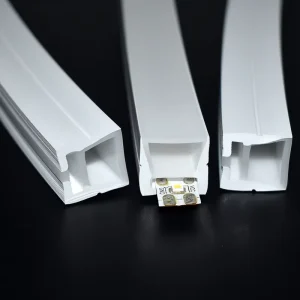 Led Strip Silicone Profile Diffuser Silicone Neon Light Strips Led Strip Lights Driveway Lighting with Silicone