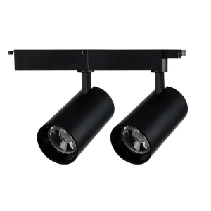 Led Track Lights Clothing Stores Spotlights Commercial and Household Rail-Mounted Surface-Mounted Cob Spotlight