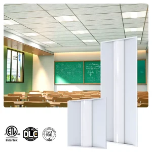Led Troffer Light 0 10V Dimmable Recessed for Office Modern Commercial Indoor Architectural Slim Surface Mounted Energy Saving