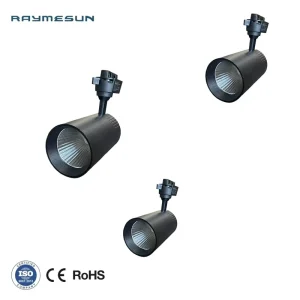Leimai Tracklight Rail System Ceiling Hanging Suspended Dimmable Magnet Scalable Indoor Spotlight Led Magnetic Track Spot Light