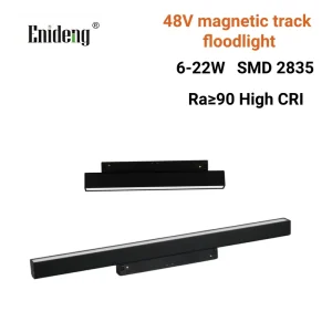 Lifong Modern Magnetic Track Light System Smart Adjustable DC48V LED 8W High CRI 90 3 Year Warranty for Commercial Use