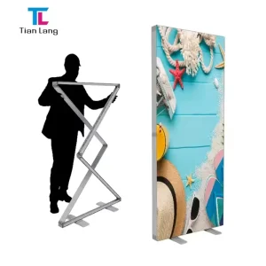 Light Box 10s Assembly Folding Tool Free SEG Double Sided Fabric LED Display Advertising Banner LED Menu Light Box