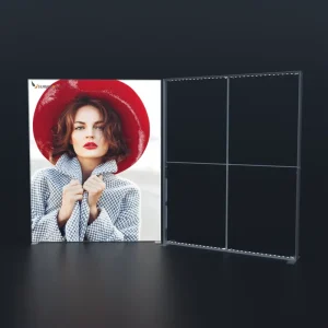 Light Box Stand 6×3 Exhibit Display Aluminum LED Low Power Consumption Standard Size Decorative High Brightness Weatherproof