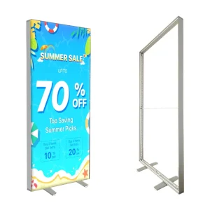 Light Boxes 3D Backdrop Double Side Foldable Seg Light Box Portable Exhibition Stand Trade Show Display Advertising Light Boxes