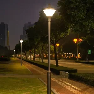 (Light Head Only) Garden Outdoor Light Fixtures Custom 36/48/60W 3000K Garden Light Design Ideas Yard Courtyard Poles Light