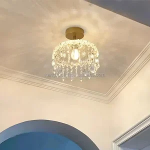Light Luxury Modern Iron LED Ceiling Light with Cold White Light for Hallway & Aisle (AC 85-265V)