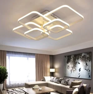 Lights for Home Ceiling Remote Control Design Indoor Decorative Modern Fixtures Acrylic Chandelier Led Ceiling Lights