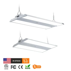Linear 3Ft High Bay LED Light 90 Degree Angle Adjustable LED 300W Linear Lights Fixture for Warehouses