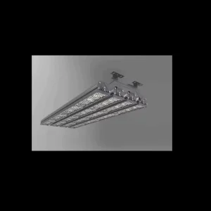 Linear High Bay Lamp 80CRI PIR Adjustable LED Garage Hanging Light with Integrated Motion Sensor