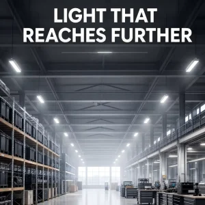 Linear High Bay Lights Aluminum IP54 5-Year Warranty Warehouse Factory Workshop Industrial Lighting Energy Saving UFO Commercial