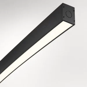 Linear Light 130lm W CCT Power Selectable ETL DLC 5.1 Suspended for Classroom Lighting