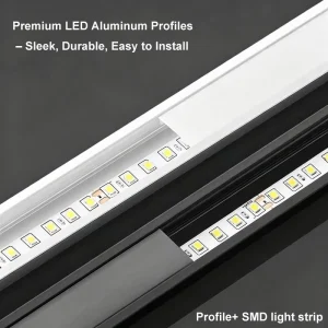 Linear Light for Ceiling Lighting Various Size Plaster LED Profile Heat Dissipation Aluminum Alloy Anodizing Channel