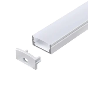Linear Lighting T5 6063 Extrusion LED Light Curved Round Aluminum Silver Recessed LED Profile 1706 Series Interior