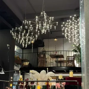 Living Dining Room Chandelier Apartment Designer Firefly Starry Sky Chandelier Design Dining Room Chandelier Pendant Lights