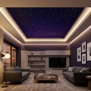 Living Room Atmosphere Lighting Starry Sky Ceiling Star Light Star Ceiling Tile