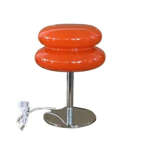 Living Room Bedroom Bedside Decorative Table Lamp Glass Lamp Shade Decorative Night Light
