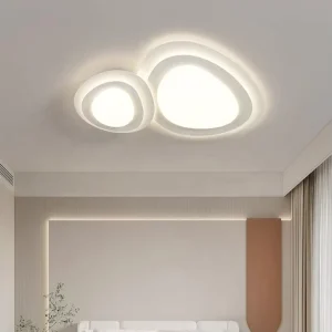 Living Room Ceiling Lamp Designer LED Ceiling Chandelier White Simple Bedroom Simple Home Decoration LED Ceiling Lamp