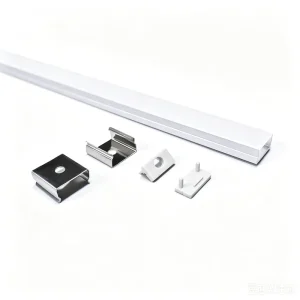 Long Customizable 14*07 LED Strip Housing Linear Decoration Light Aluminum Profiles for COB LED Light Strip Housing Channel