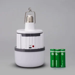 Long Emergency Time 5 Hours Emergency Lights with Hook Type C E27 Charging 3600mAh Battery 40W Recargable LED Bulbs