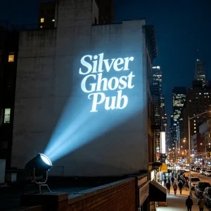 Long Lifespan 3D LED Advertising Projector Custom Business Logo Light for Indoor Outdoor Shop Floor Window Wall Sign Display