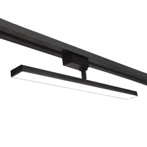 Long Strip Fill Light Track Light LED Supermarket Diffused Light Commercial Surface-mounted Spotlight Three-wire Floodlight IP43
