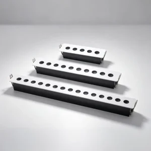 Long Strip LED Grille Light Recessed Multi head Anti glare Linear Downlight for Whole house No main light Design