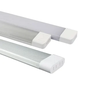 Long Wide Panel Linear Purification Lamp 2ft Office Use Aluminum & PC Dial Anti-Glare Dustproof Insect-Proof Clean Lighting
