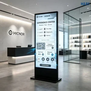 Low Energy 55 Inch Digital Advertising Sign LED Lamp Bead Arrangement for Hotel Restaurant Indoor Ads OEM ODM