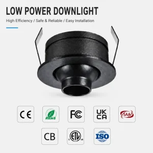 Low Power LED Downlight High Efficiency Safe Reliable Easy Installation CE SAA Certified for Residential Lighting