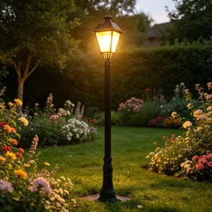 Low Price Classic European Garden Lamp Post Outdoor LED Street Lamp Post Retro Garden Street Lamp Post