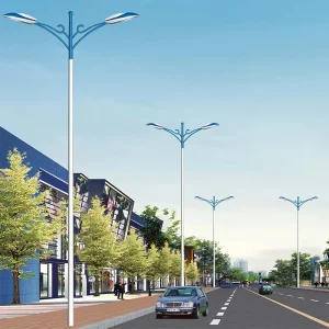 Low Price Design Ip66 Outdoor All in One Street Lamp Integrated Led Street Light