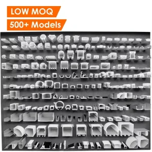 Low Profile Ceiling Recessed Drywall Corner Aluminium LED Profile Light