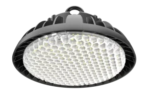 Low UGR Honeycomb Lens 100W 150W 200W 240W UFO Highbay Light 220lm/W LED High Bay Light