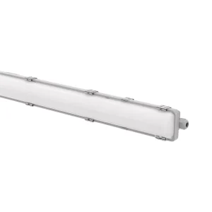 Low Voltage LED Emergency Tri Proof Batten Light Class 3 IP65 IK10 D120 3h Backup LiFePO4 2W 3W 5W 120lm/W Industrial