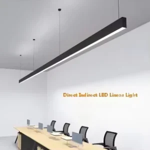 Lumin Full Spectrum Ra98 up Down Linear Light 40W Direct Indirect Low Glare Flicker Free Ceiling Fixture
