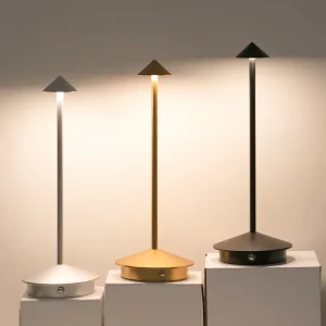 Luxury Arrow-Shaped Table Lamp Dining Room Ambient Rechargeable Night Light Wireless Desktop Lamp Bedside Decorative Table Lamp