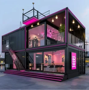 Luxury Capsule Tiny House with Smart House System Modular Prefab Home Mobile Container Shop TIny Room