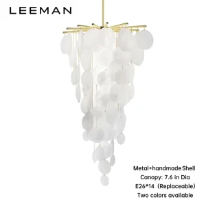 Luxury Chandelier Pendant Light for Home High Ceiling Stairway Living Room Bedroom Villa Modern Decorative Hanging Lamp